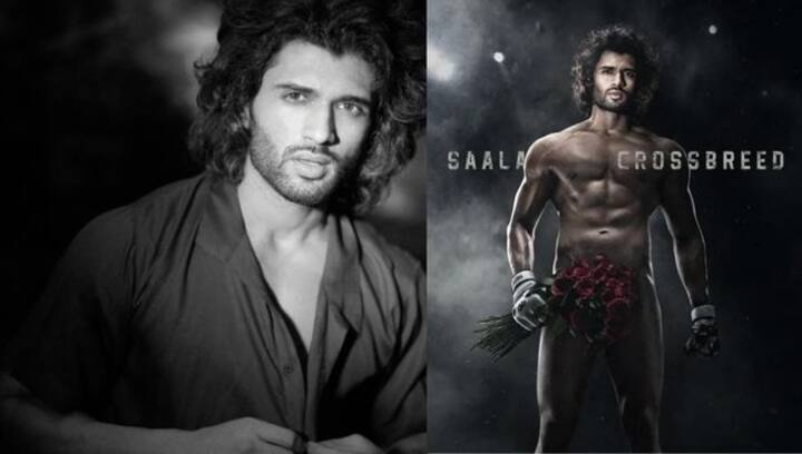 Vijay Deverakonda shares a before shot of the Liger poster Vijay Deverakonda shares a before shot of the Liger poster