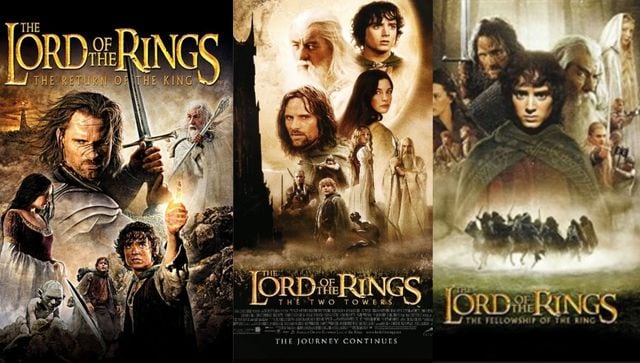 The Lord of the Rings Movies in Order