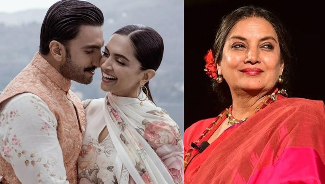 Deepika and Ranveer represent glamour and power: Shabana Azmi Deepika and Ranveer represent glamour and power: Shabana Azmi