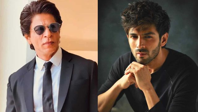 Kartik Aaryan reveals his conversation with Shah rukh Khan from a viral video Kartik Aaryan reveals his conversation with Shah rukh Khan from a viral video