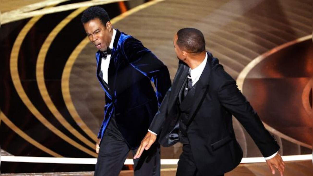 Chris Rock mocks the controversy surrounding Will Smith's Oscars slap