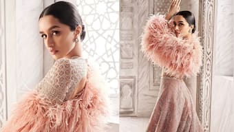 Shraddha Kapoor looks beautiful in a feathery sequined outfit; See pictures