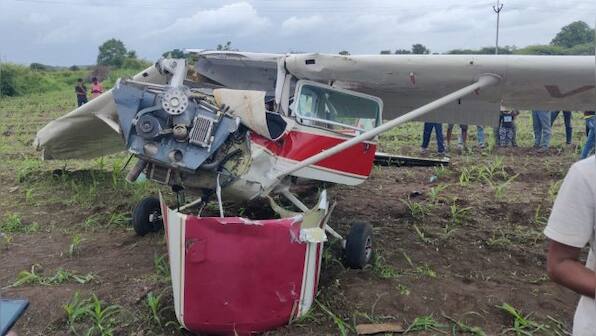 Trainer aircraft crashes near Pune, woman pilot injured
