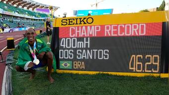 World Athletics Championships 2022: Dos Santos dethrones Warholm, Wightman shocks Ingebrigtsen