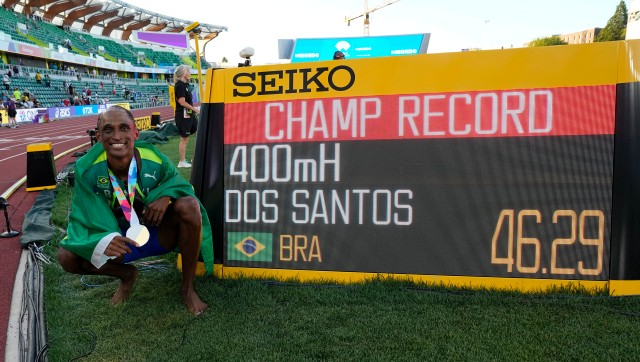 World Athletics Championships 2022: Dos Santos dethrones Warholm, Wightman shocks Ingebrigtsen World Athletics Championships 2022: Dos Santos dethrones Warholm, Wightman shocks Ingebrigtsen