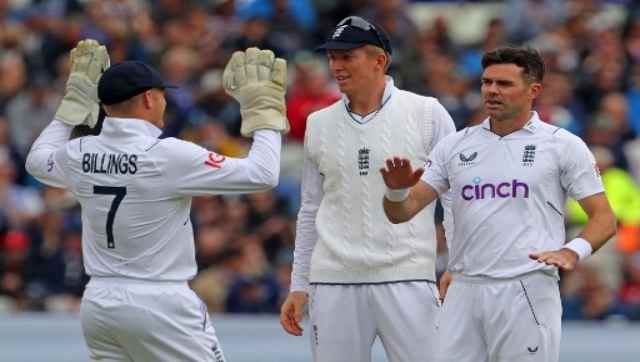 James Anderson was the pick of the bowlers for England as he bagged a fifer in India's first innings. AFP