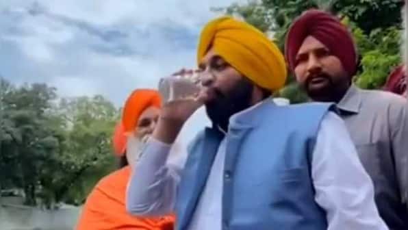 Punjab CM Bhagwant Mann hospitalised after drinking polluted water from rivulet