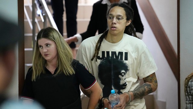 WNBA star, two-time US Olympic gold medallist Brittney Griner goes on trial in Russian court WNBA star, two-time US Olympic gold medallist Brittney Griner goes on trial in Russian court
