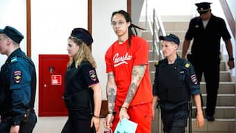 Brittney Griner arrives at Russian court for trial on drug charges