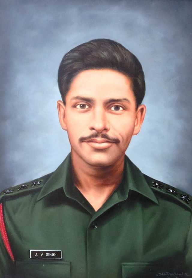 Captain AV Singh. Image courtesy Lt Col JS Sodhi (Retd)