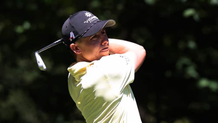 Carlos Ortiz grabs lead as Saudi-backed LIV Golf series kicks off US event amid protests Carlos Ortiz grabs lead as Saudi-backed LIV Golf series kicks off US event amid protests