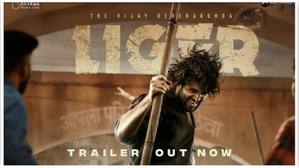 And its here Vijay Deverakonda drops the much awaited trailer of his upcoming next, Liger
