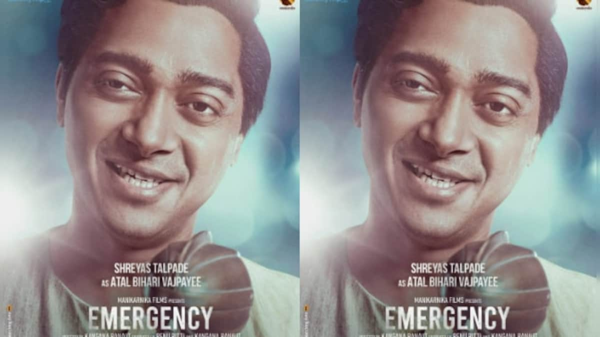 Shreyas Talpade to play Bharat Ratna Atal Bihari Vajpayee in Kangana Ranaut’s Emergency