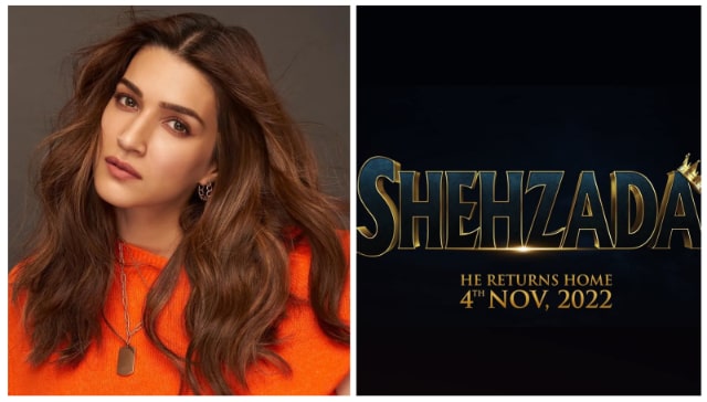 Team Shehzada celebrates Kriti Sanon's birthday and did wrap up party for the film Team Shehzada celebrates Kriti Sanon's birthday and did wrap up party for the film