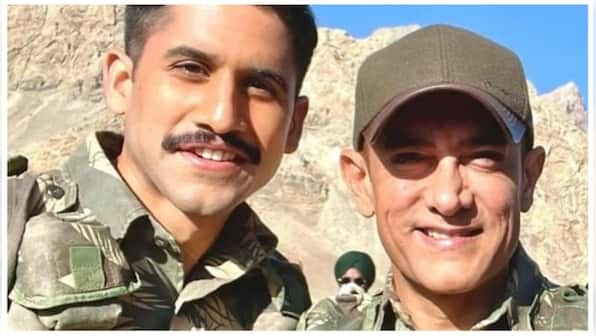 I am playing my grandfather" says Naga Chaitanya who portrays the character of Balaraju Bodi in Laal Singh Chadda