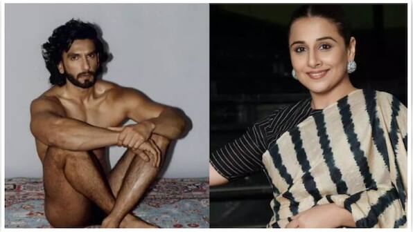 Vidya Balan comes out in support of Ranveer Singh's photoshoot, says what's the problem