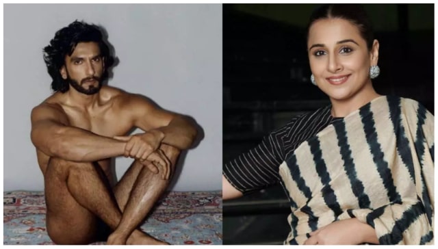 Vidya Balan comes out in support of Ranveer Singh's photoshoot, says what's the problem Vidya Balan comes out in support of Ranveer Singh's photoshoot, says what's the problem