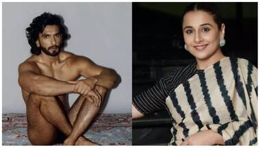 Vidya Balan comes out in support of Ranveer Singh's photoshoot, says what's the problem