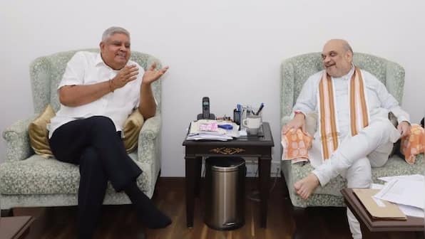 Jagdeep Dhankhar meets Amit Shah in Delhi
