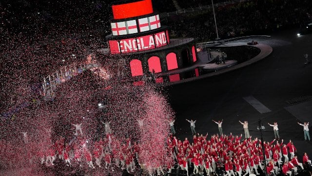 The hosts led by Jack Laugher and Emily Campbell were welcomed with sparkles and glitters. AP