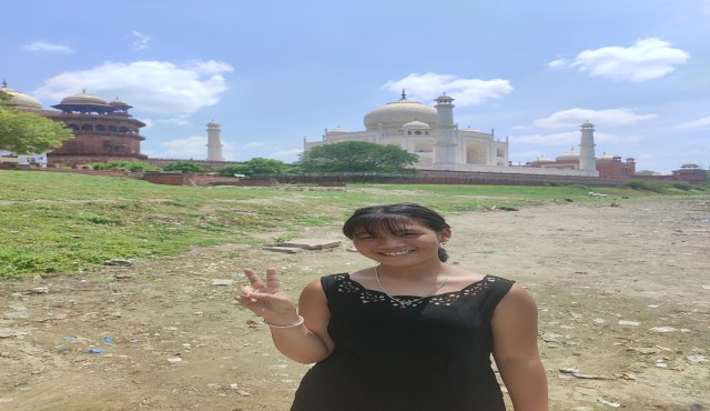 Activist Licypriya Kangujam praises Agra authorities for clearing waste around Taj Mahal Activist Licypriya Kangujam praises Agra authorities for clearing waste around Taj Mahal