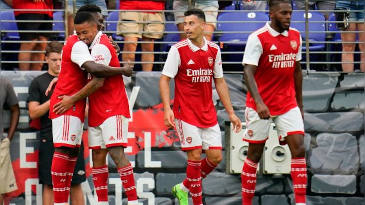 Gabriel Jesus strikes as Arsenal beat Everton in pre-season friendly