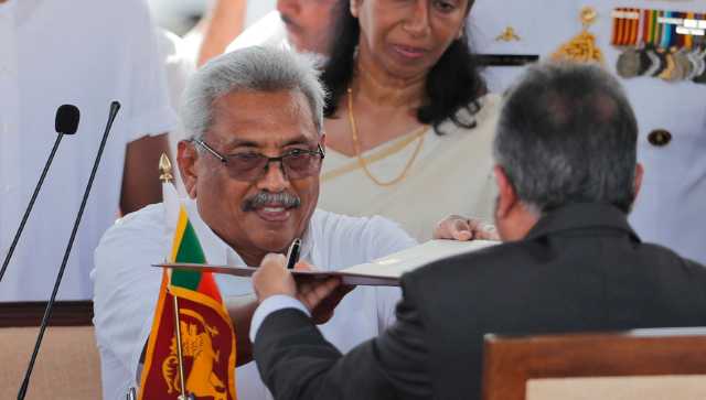Resign at the earliest or will consider other options: Sri Lanka's Speaker to President Gotabaya Rajapaksa Resign at the earliest or will consider other options: Sri Lanka's Speaker to President Gotabaya Rajapaksa