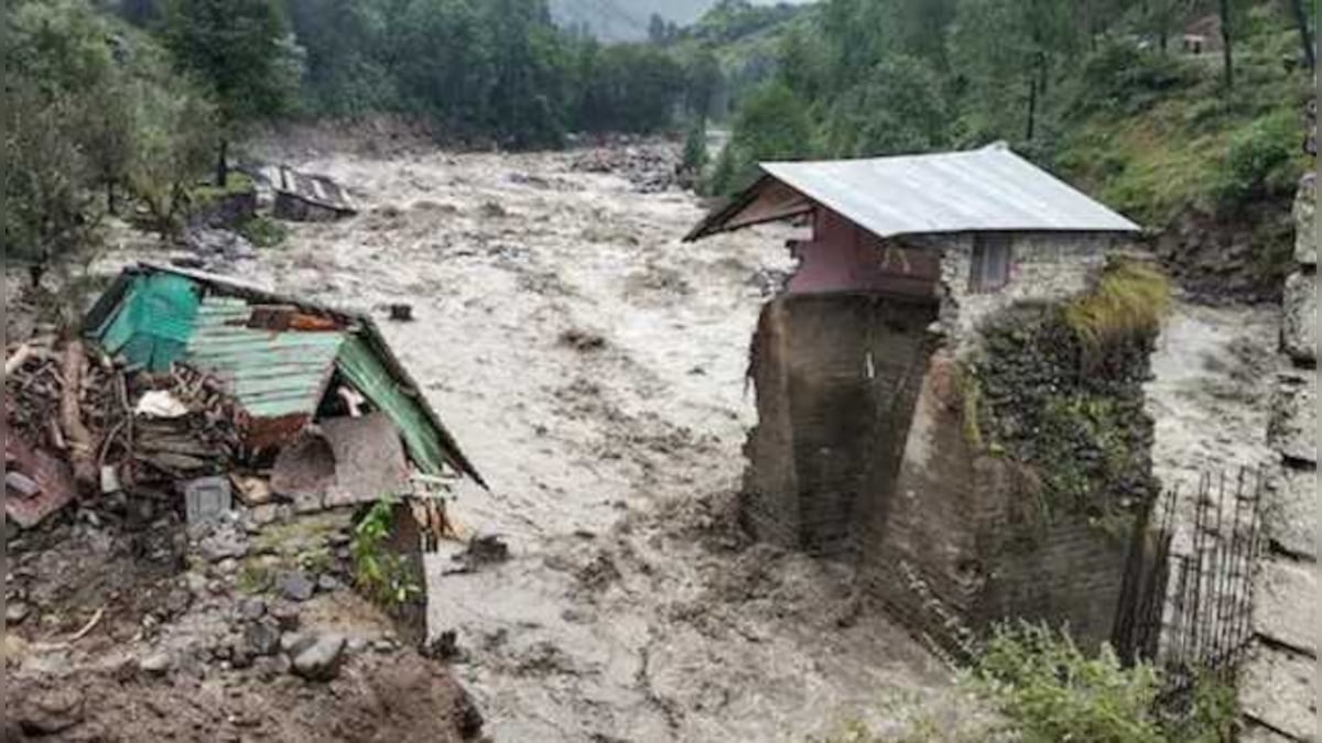 Himachal Pradesh: Girl dies in Shimla landslide, six feared washed away in flash floods triggered by cloudburst in Kullu – Firstpost