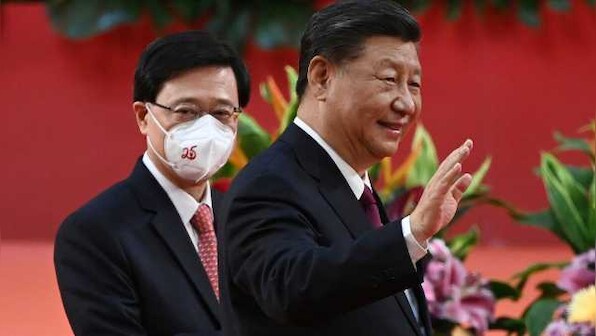 China's Xi Jinping officiates swearing-in ceremony of new Hong Kong leader John Lee