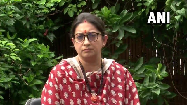 Union Minister Smriti Irani. ANI