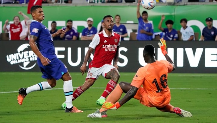 Arsenal thrash Chelsea in a friendly as red hot Gabriel Jesus scores fourth goal for new club