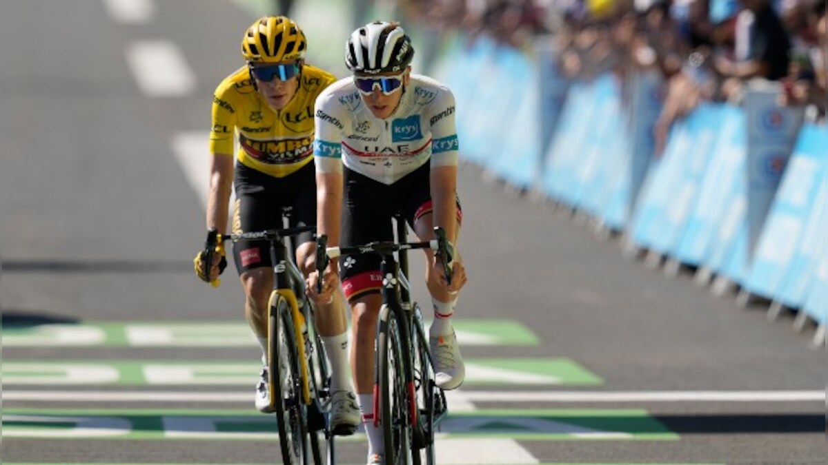 Tour de France 2022: Jonas Vingegaard holds off Tadej Pogacar in heated stage 14 duel