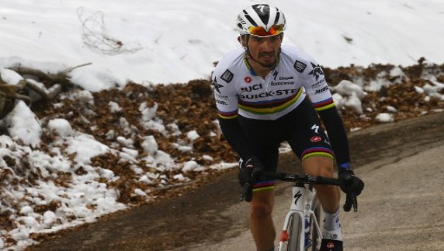 Julian Alaphilippe suffers further setback with positive COVID-19 test Julian Alaphilippe suffers further setback with positive COVID-19 test