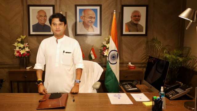 Jyotiraditya Scindia assumes additional charge of steel ministry, third minister to hold post in current Modi government Jyotiraditya Scindia assumes additional charge of steel ministry, third minister to hold post in current Modi government