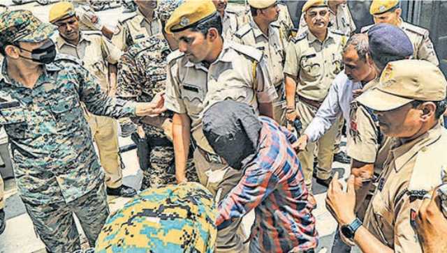 Udaipur tailor murder: Three accused in Kanhaiya Lal's killing sent to police custody, four in judicial custody Udaipur tailor murder: Three accused in Kanhaiya Lal's killing sent to police custody, four in judicial custody