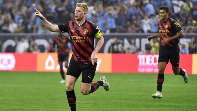 Kevin De Bruyne bags brace but Erling Haaland kept waiting as Manchester City down America Kevin De Bruyne bags brace but Erling Haaland kept waiting as Manchester City down America