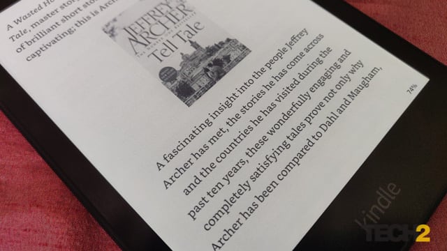 Kindle Paperwhite Sharper text