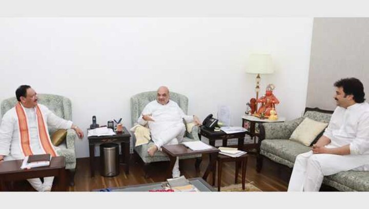Haryana Congress MLA Kuldeep Bishnoi meets Amit Shah, JP Nadda; sparks speculation he may join BJP