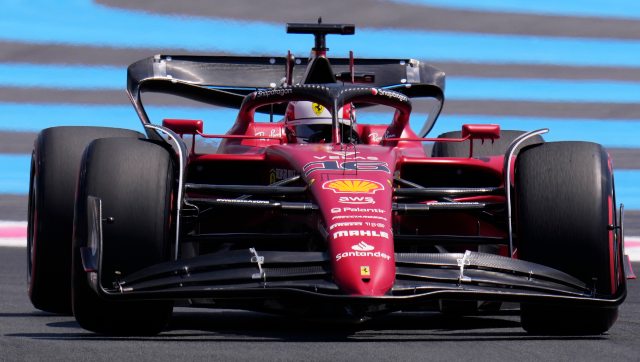 Formula 1: Carlos Sainz leads Charles Leclerc in Ferrari one-two at second practice for French GP Formula 1: Carlos Sainz leads Charles Leclerc in Ferrari one-two at second practice for French GP