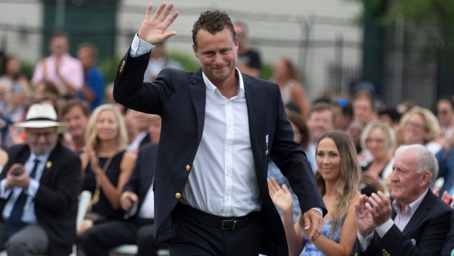 Australian tennis star Lleyton Hewitt inducted into Hall of Fame Australian tennis star Lleyton Hewitt inducted into Hall of Fame