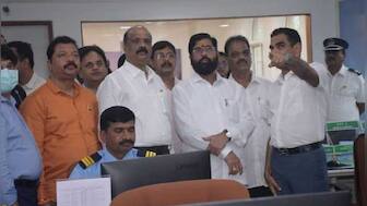 Mumbai rains: CM Eknath Shinde visits BMC Disaster Management Room, asks officials to ensure no loss of life, property