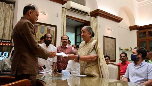 It's a tough election, but I'm not afraid, says Margaret Alva as she files nomination for vice president polls It's a tough election, but I'm not afraid, says Margaret Alva as she files nomination for vice president polls