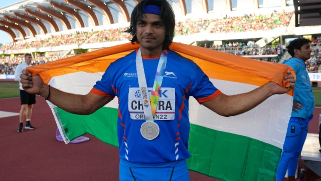 Neeraj Chopra creates history with silver medal at World Athletics Championships 2022 Neeraj Chopra creates history with silver medal at World Athletics Championships 2022