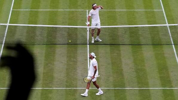 Watch: Nick Kyrgios brands Stefanos Tsitsipas ‘soft’ in reply to bullying accusation after fiery clash