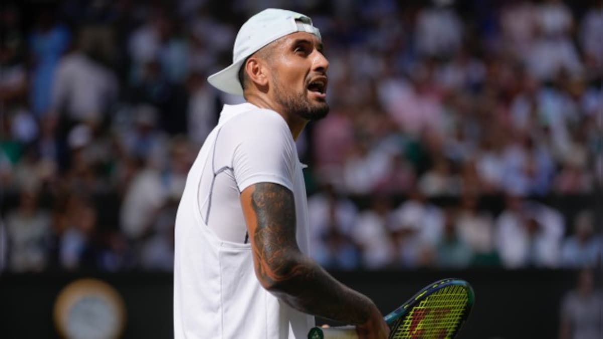 'She's had 700 drinks!': Nick Kyrgios asks disruptive spectator be removed in Wimbledon final