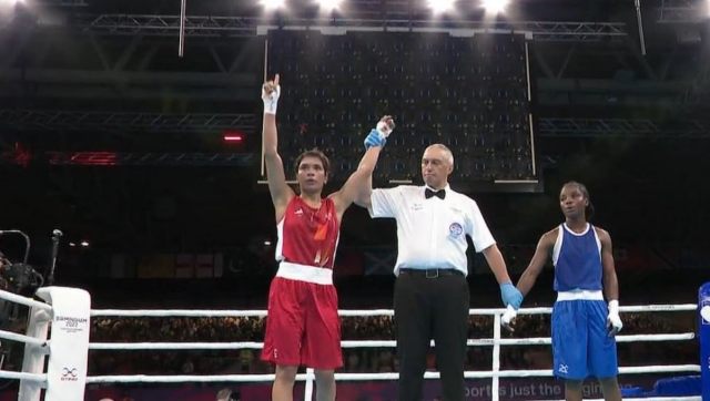 Commonwealth Games: Boxer Nikhat Zareen marches into quarter-finals; Shiva Thapa bows out in last 16 Commonwealth Games: Boxer Nikhat Zareen marches into quarter-finals; Shiva Thapa bows out in last 16
