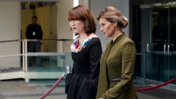 Ukraine's first lady Olena Zelenska travels to US for high-profile trip