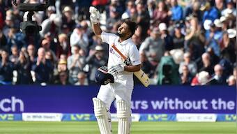 India vs England: Ton-up Rishabh Pant helps visitors turn the tables on Day 1 of fifth Test at Edgbaston