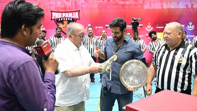 Asian Arm Wrestling Federation honours Pro Panja co-founder Parvin Dabas Asian Arm Wrestling Federation honours Pro Panja co-founder Parvin Dabas