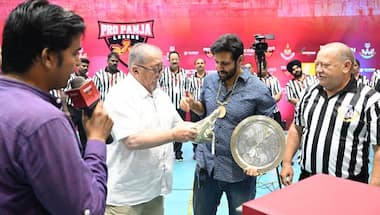 Asian Arm Wrestling Federation honours Pro Panja co-founder Parvin Dabas